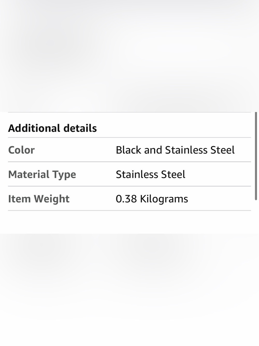 NEW: Amazon Basics Digital Kitchen Scale in Black and Silver - Picture 11 of 12